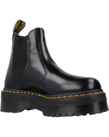 BOTTINES DR. MARTENS 2976 QUAD PLATFORM SMOOTH LEATHER NOIR BLACK