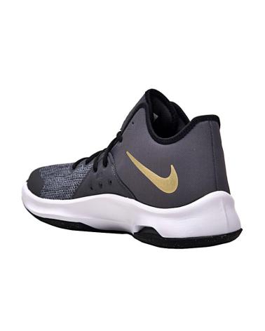 NIKE AIR VERSITILE III BASKETBALL SHOES GREY GOLD BLACK 007 NEGRO BLACK METALLIC GOLD DARK GREY 007