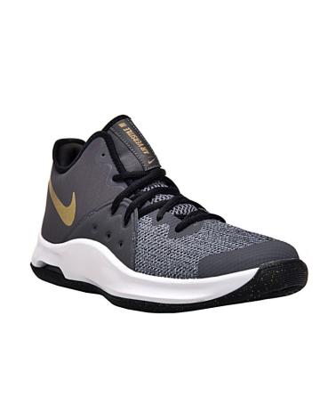 ZAPATILLAS BALONCESTO NIKE AIR VERSITILE III GRIS ORO NEGRO 007 NEGRO BLACK METALLIC GOLD DARK GREY 007