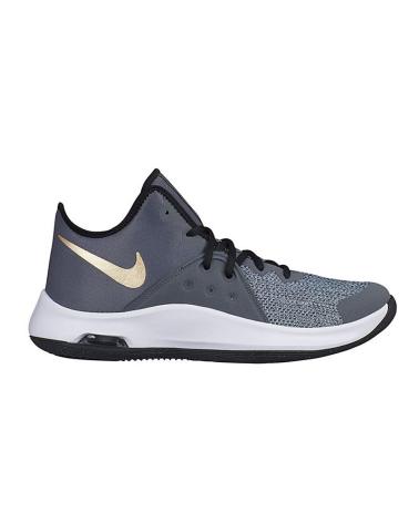 ZAPATILLAS BALONCESTO NIKE AIR VERSITILE III GRIS ORO NEGRO 007 NEGRO BLACK METALLIC GOLD DARK GREY 007