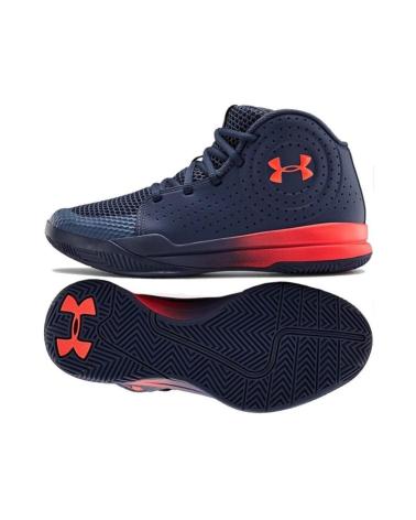 ZAPATILLAS BALONCESTO UNDER ARMOUR UA GS JET 2019 NEGRO-BLANCO NEGRO-BLANCO