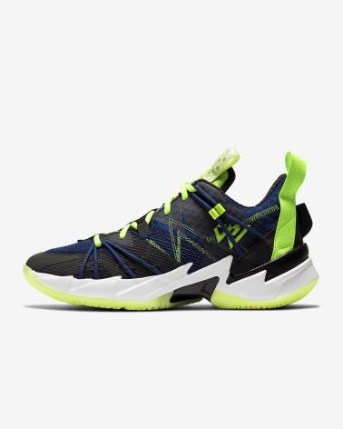 ZAPATILLAS JORDAN WHY NOT ZER0.3 SE NEGRAS LIMA AZUL BLACK KEY LIME BLUE VOID SUMMIT WHITE