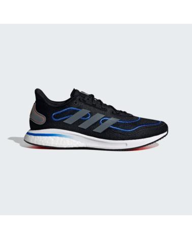 ADIDAS SCARPE SUPERNOVA NERE E BLU NEGRO