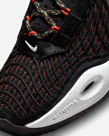 CHAUSSURES DE BASKETBALL NIKE COSMIC UNITY TB NOIR CRAMOISI VIF BLANC NEGRO-CARMESí BRILLANTE-BLANCO