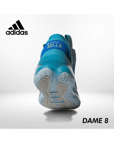 ADIDAS CHAUSSURES DE BASKETBALL DAME 8 BLEUES AZUL