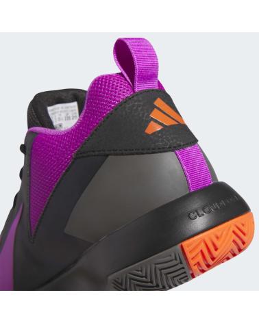 ADIDAS CROSS EM UP SELECT J BASKETBALL SHOES PURPLE ORANGE BLACK MORADO