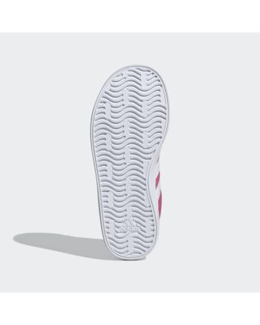 TÊNIS ADIDAS VL COURT 3.0 K INFANTIL ROSA ROSA