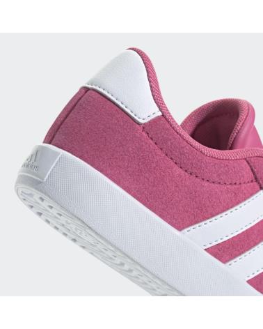 TÊNIS ADIDAS VL COURT 3.0 K INFANTIL ROSA ROSA
