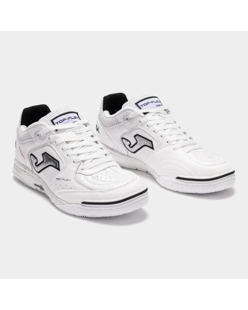 TÊNIS FUTSAL JOMA TOP FLEX REBOUND 2502 BRANCO BLANCO