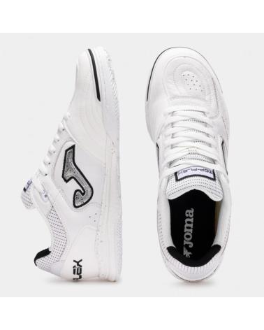 TÊNIS FUTSAL JOMA TOP FLEX REBOUND 2502 BRANCO BLANCO