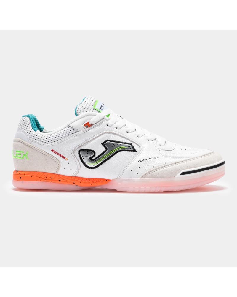 JOMA TOP FLEX 2532IN INDOOR FUTSAL SCHUHE WEISS GRÜN VERDE