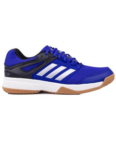 ADIDAS ZAPATILLAS SPEEDCOURT K AZUL BLANCO PARA BALONMANO Y VÓLEY - UNISEX BLANCO