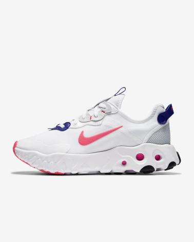 NIKE REACT BLANCO CONCORD PURE PLATINUM HYPER PINK BLANCO-CONCORD-PURE PLATINUM-HYPER PINK