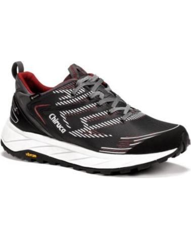 Zapatillas deporte de Hombre CHIRUCA DEPORTIVOS CAMAGUEY 05 -ROJO 4494705 NEGRO