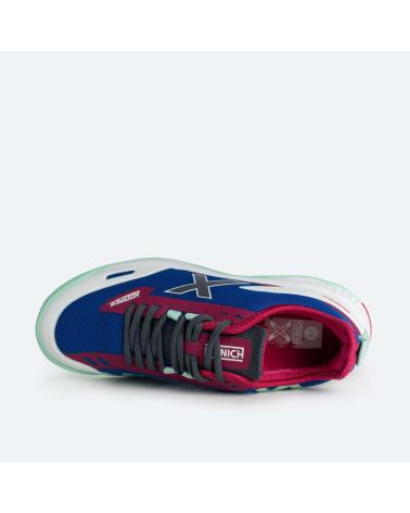MUNICH HOOPER KID ZAPATILLAS BALONMANO AZUL AZUL