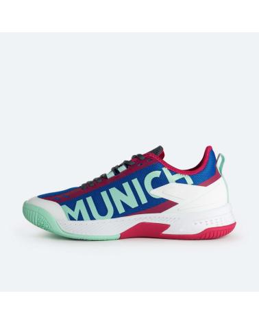MUNICH HOOPER KID ZAPATILLAS BALONMANO AZUL AZUL