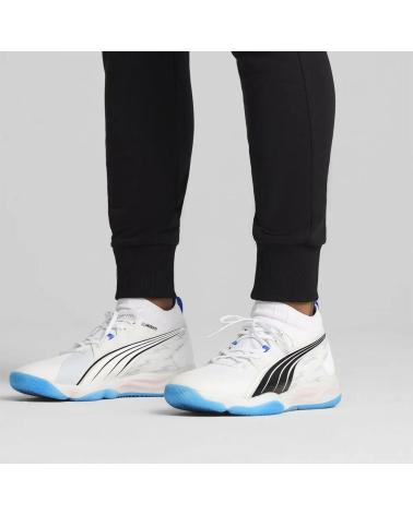 PUMA ZAPATILLAS BALONMANO ELIMINATE NITRO MID BLANCO