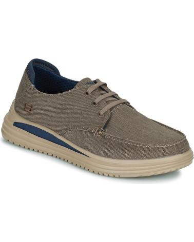 Chaussures SKECHERS  pour Homme ZAPATO HOMBRE PROVEN-FORENZO TAUPE 204471  BEIGE