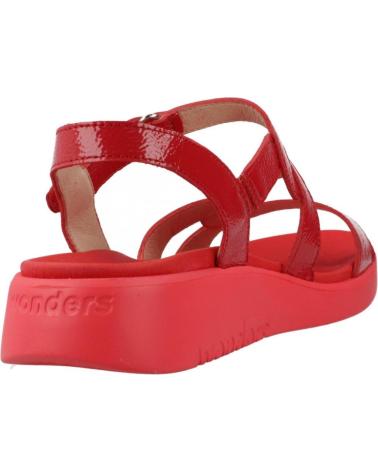 SANDALIAS WONDERS C6541 ROJAS ROJO