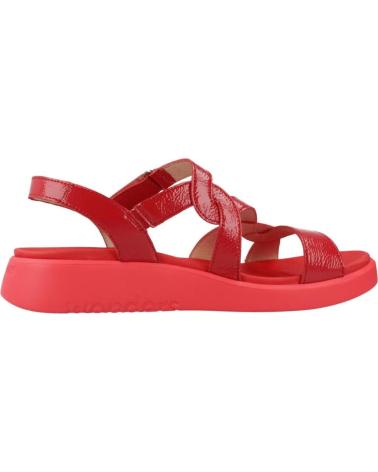 SANDALIAS WONDERS C6541 ROJAS ROJO