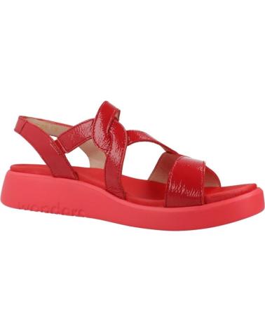 SANDALIAS WONDERS C6541 ROJAS ROJO
