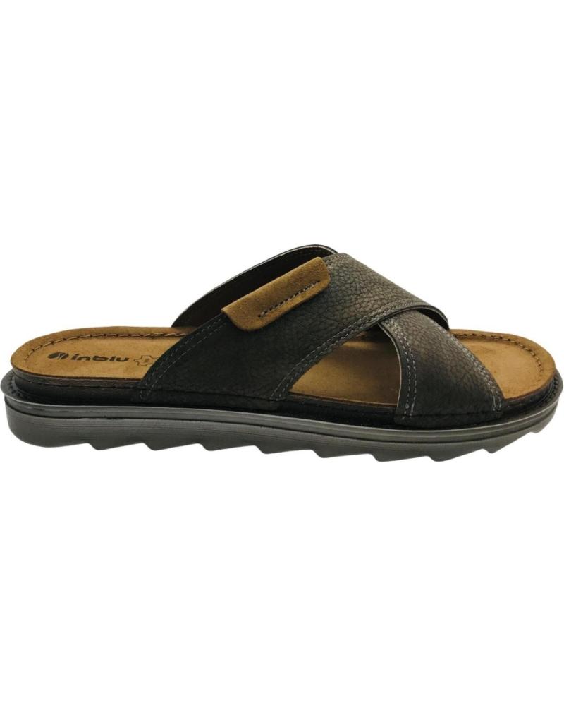 INBLU GEKREUZTE SANDALE BRAUN BU000015 MARRON