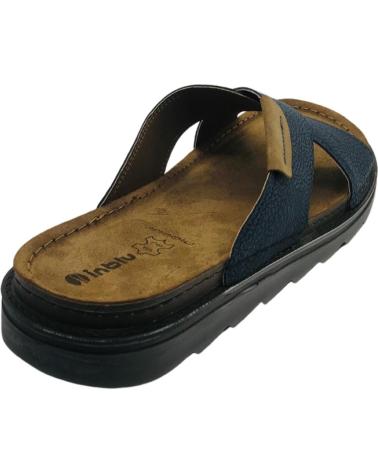 INBLU BU000015 HERREN-SANDALEN BLAU AZUL