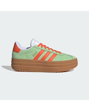 BASKETS ADIDAS VL COURT BOLD J PLATEFORME VERT CHISEM - I25 ADZPJI2557AD VERDE