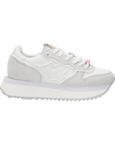 SUN68 BIG STARGIRL CANVAS SCPZ35216 BLANCO