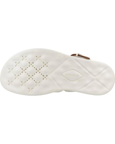 GEOX SANDALIAS MUJER MODELO D XAND 2S B - METAL LEA COLOR ORO C20 C2012