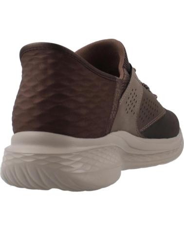 SKECHERS SLIP-INS RF SLADE MACKLIN ZAPATILLA MARRÓN HOMBRE MARRóN
