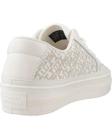 TOMMY HILFIGER FW0FW08331 - ZAPATILLAS BLANCAS CON MONOGRAM Z00