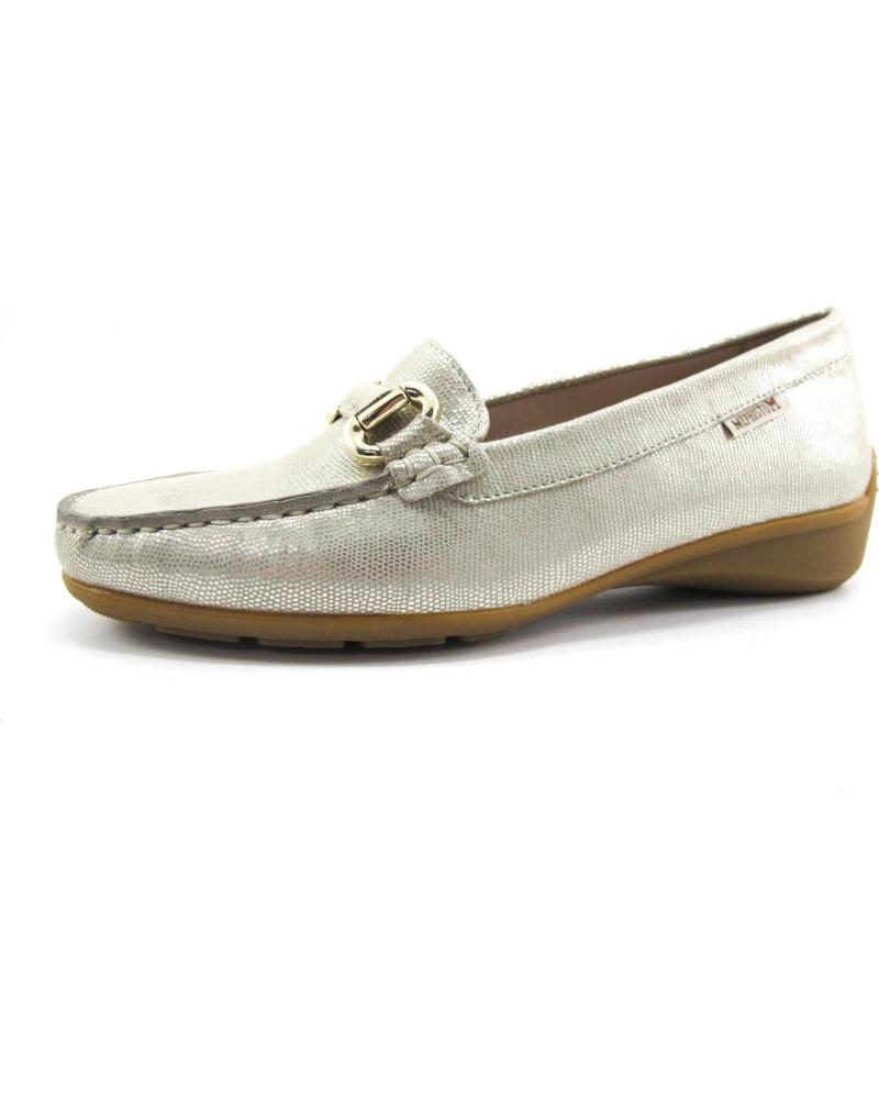 MOCASSINS MEPHISTO 86747½82349 DOURADO METÁLICO AMARILLO