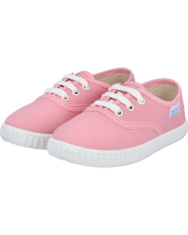 PINK CANVAS SNEAKERS ANGELITOS FOR GIRLS ROSA