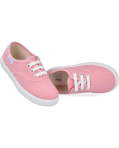 PINK CANVAS SNEAKERS ANGELITOS FOR GIRLS ROSA