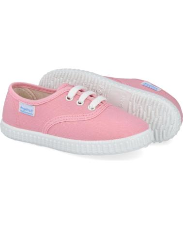 PINK CANVAS SNEAKERS ANGELITOS FOR GIRLS ROSA