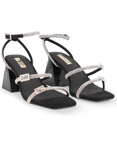 BLOGGER ORIGINAL RUTH BLACK HIGH-HEEL SANDALS NEGRO