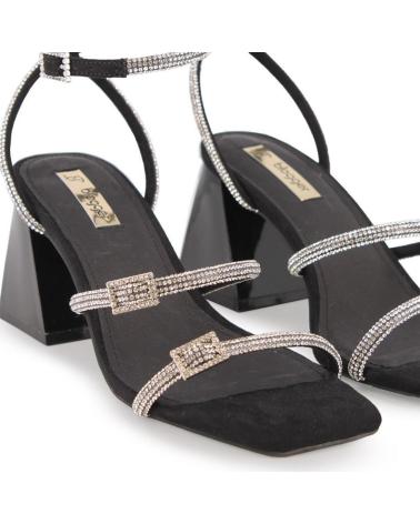 BLOGGER ORIGINAL RUTH BLACK HIGH-HEEL SANDALS NEGRO