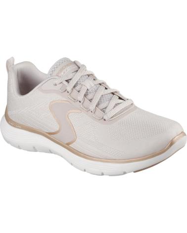 SKECHERS FLEX APPEAL 5.0 ZAPATILLAS CASUAL BEIGE BEIGE