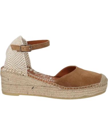 SANDALIAS DE CUÑA VIGUERA ELISTA 2218 WHISKY MARRÓN MARRóN