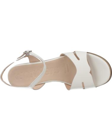 WONDERS SANDALIAS D8853P BLANCO OFF BLANCO