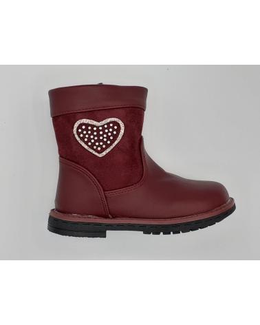 BOTÍN BUBBLE BOBBLE ROJO