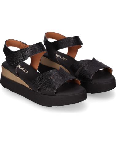 SANDALES À PLATEFORME CHIKA10 ZAGREB 5673 NOIR NEGRO-BLACK