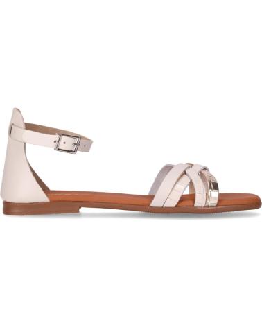 SANDALIA PLANA CHIKA10 MARQUESA 5554 HIELO-SNOW CON TIRAS CRUZADAS HIELO-SNOW