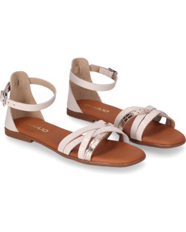 SANDALIA PLANA CHIKA10 MARQUESA 5554 HIELO-SNOW CON TIRAS CRUZADAS HIELO-SNOW