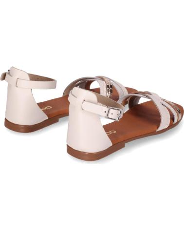 SANDALIA PLANA CHIKA10 MARQUESA 5554 HIELO-SNOW CON TIRAS CRUZADAS HIELO-SNOW