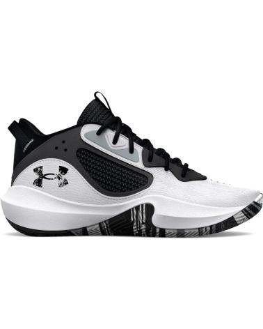 Sportif pour Fille et Garçon UNDER ARMOUR ZAPATILLAS BALONCESTO NINO LOCK BLANCO