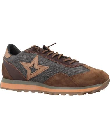 SAPATILHAS CASUAIS CETTI C-1259 NYLON E CAMURÇA CASTANHO ÓXIDO OXIDO