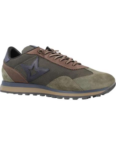 SAPATILHAS CASUAIS CETTI C-1259 NYLON E CAMURÇA VERDE KOMBAT KOMBAT