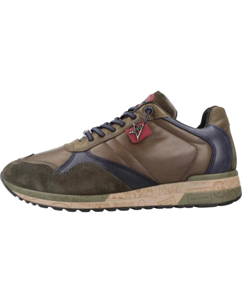 SAPATILHAS CETTI 848XL INV26 EM PELE VERDE CÁQUI KAKI